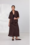 CARMEN SKIRT - coco berry